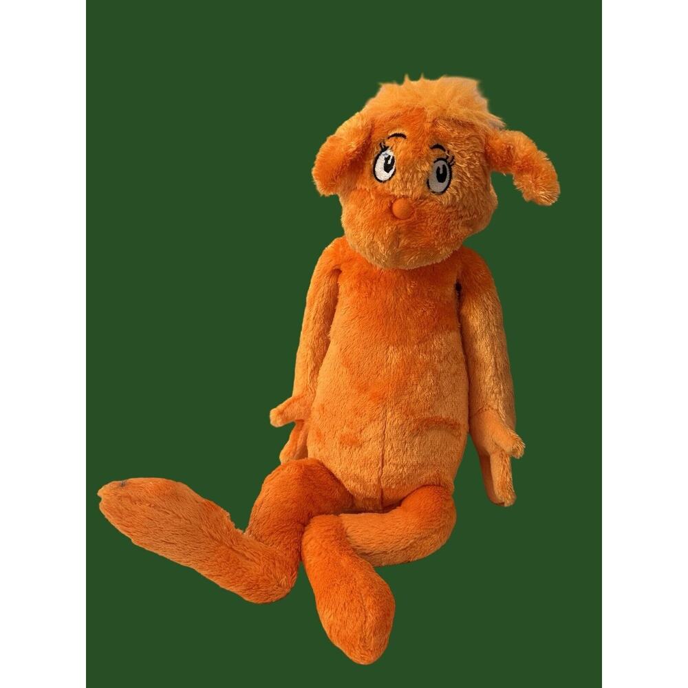 Kohl's Cares Kids Dr. Seuss The Foot Book Orange Floppy Plush 18" Stuff Animal